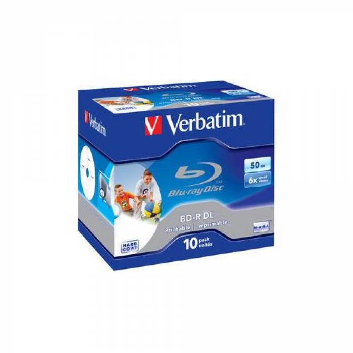 BD-R DL Verbatim 6x, 50GB, 1buc, Jewel case