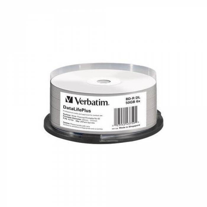 BD-R DL Verbatim 6x, 50GB, 25buc, Spindle