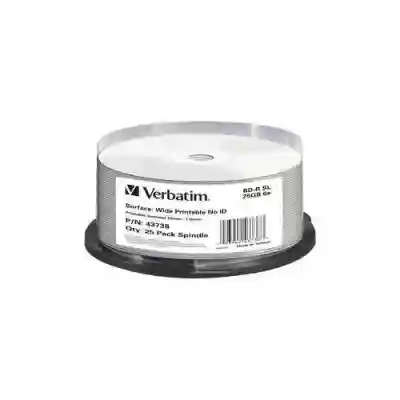 BD-R SL Verbatim 6x, 25GB, 25buc, Spindle