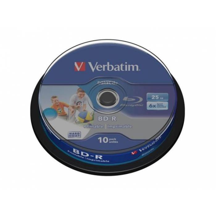 BD-R Verbatim 6X, 25GB, 10buc, Spindle