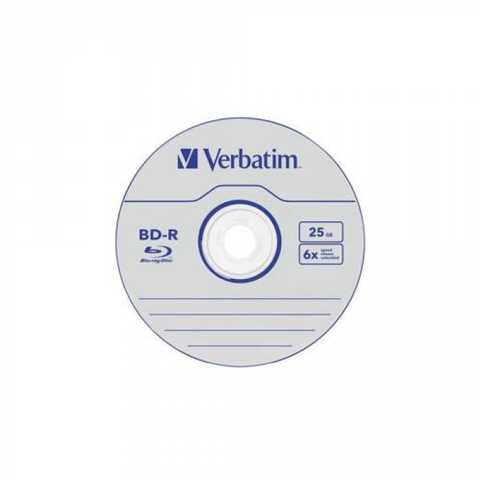 BD-R Verbatim 6x, 25GB, 1buc, Jewel Case