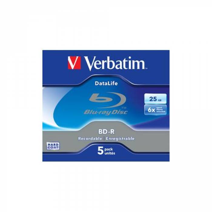 BD-R Verbatim 6x, 25GB, 1buc, Jewel Case