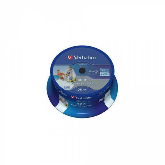 BD-R Verbatim 6X, 25GB, 25buc, Spindle