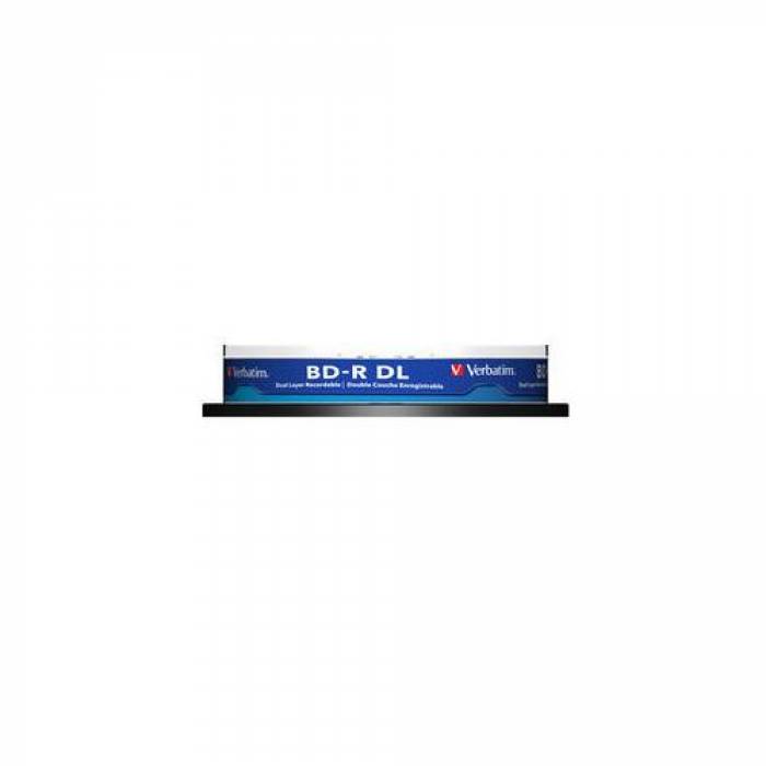 BD-R Verbatim Dual Layer 6x, 50GB, 10buc, Spindle