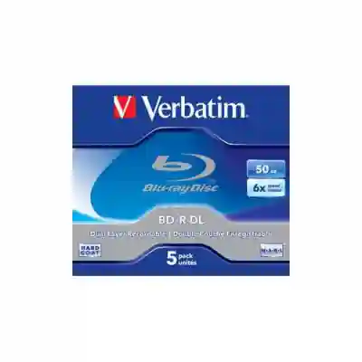 BD-R Verbatim Dual Layer 6x, 50GB, 1buc, Jewel case