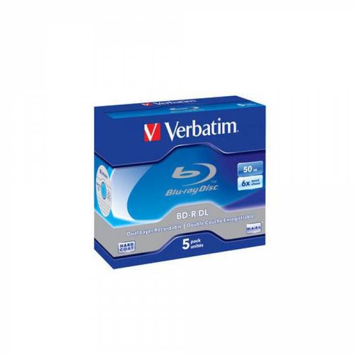 BD-R Verbatim Dual Layer 6x, 50GB, 1buc, Jewel case