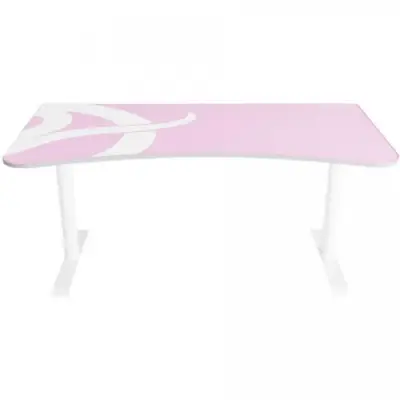 Birou gaming Arozzi Arena, Pink-White