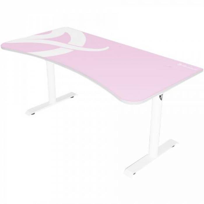 Birou gaming Arozzi Arena, Pink-White