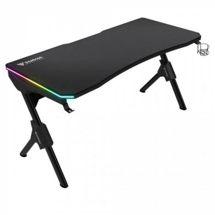 Birou gaming Gamdias Daedelus M1, RGB LED, Black