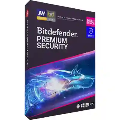 Bitdefender Premium Security Multi-Device, 10users/1year, Base Retail