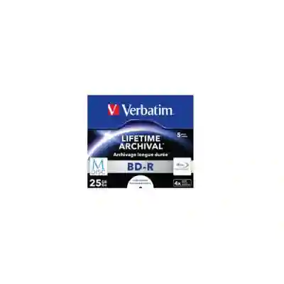 Blu-Ray Verbatim 4x, 25GB, 1buc, Jewel case