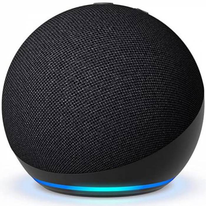 Boxa Inteligenta Amazon Echo Dot 5, Bluetooth, Black