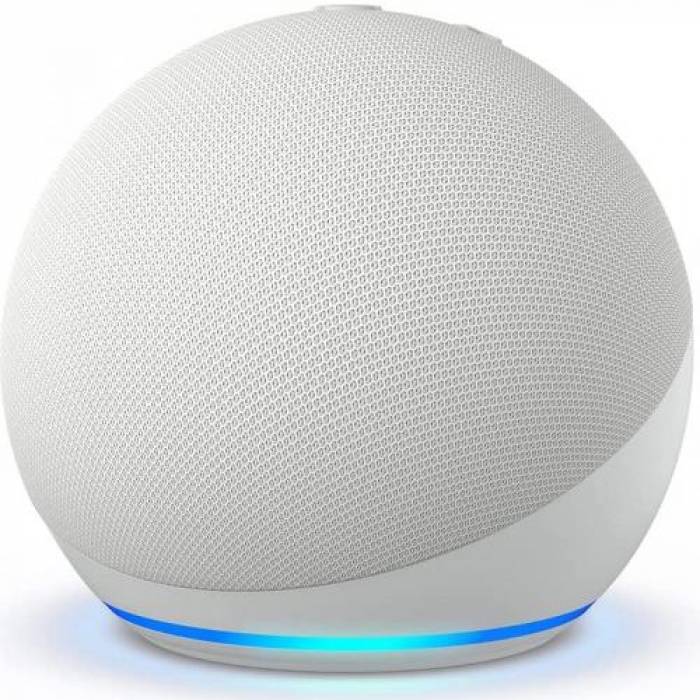 Boxa Inteligenta Amazon Echo Dot 5, Bluetooth, White