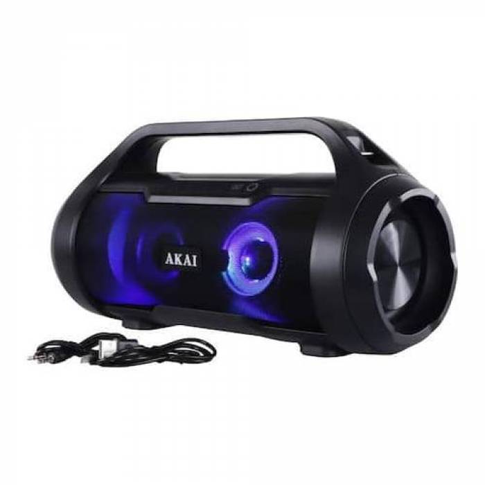 Boxa portabila Akai ABTS-50, Bluetooth, Black