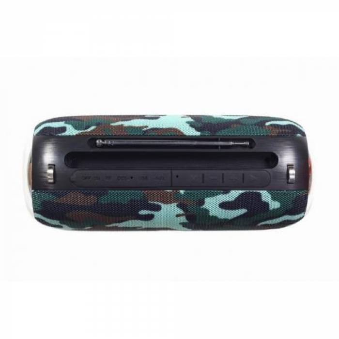 Boxa portabila Gembird SPK-BT-17-CM, Bluetooth, Camo