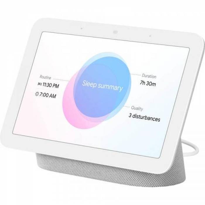 Boxa portabila Google Nest Hub (2nd gen), Chalk