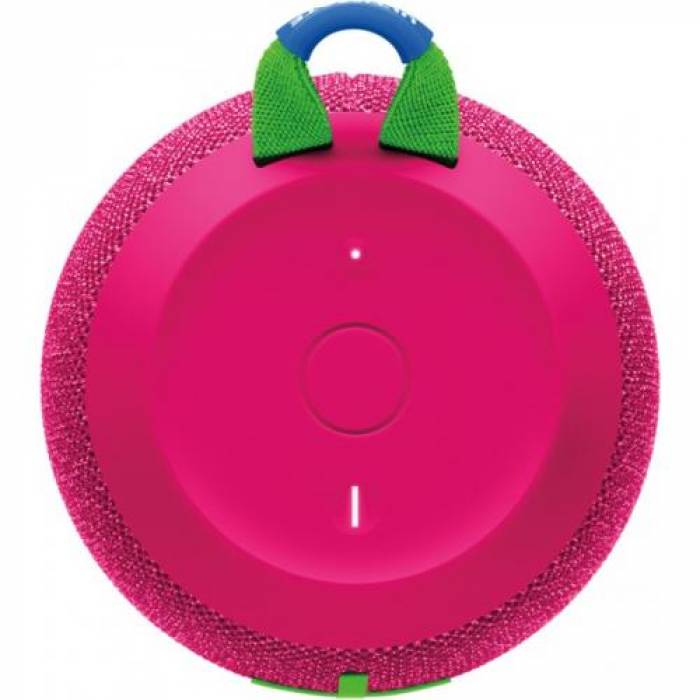 Boxa portabila Logitech WONDERBOOM 3, Hyper Pink