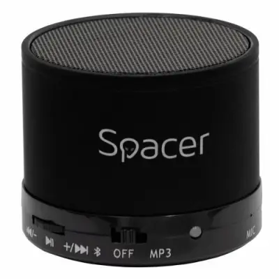 Boxa portabila Spacer Toppper, Black