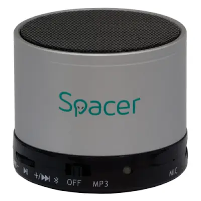 Boxa portabila Spacer Toppper, Silver