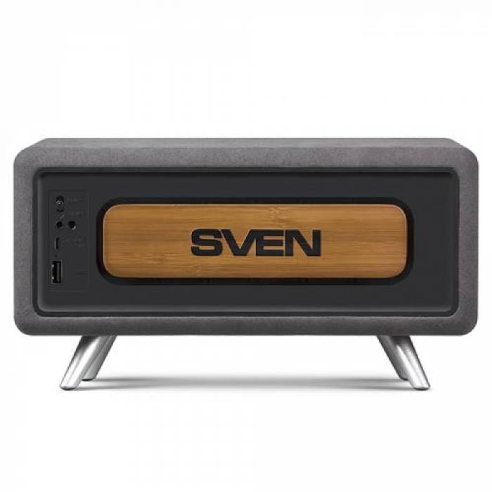 Boxa portabila SVEN HA-930, Bluetooth, Bamboo