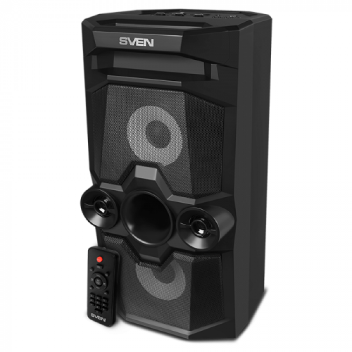 Boxa portabila SVEN PS-655, Bluetooth, Black