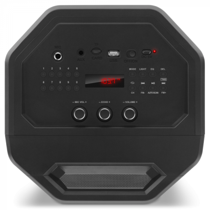 Boxa portabila SVEN PS-655, Bluetooth, Black