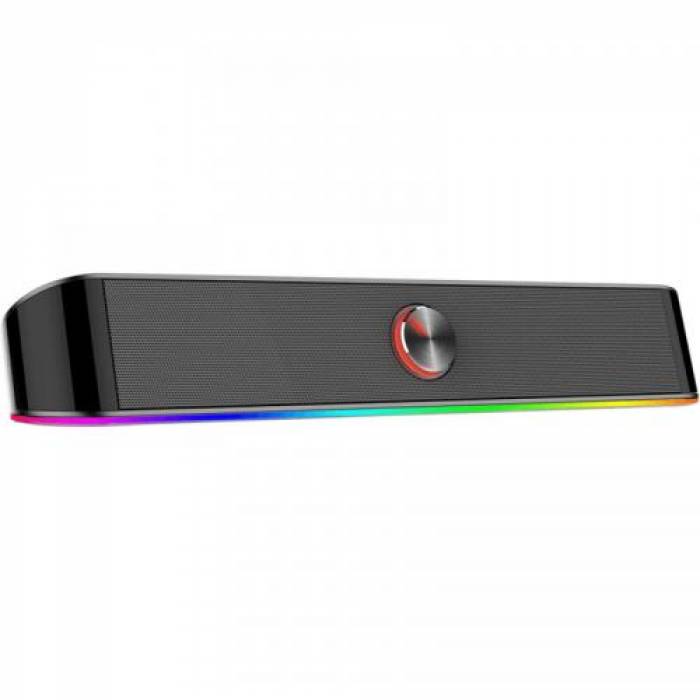 Boxa Soundbar Redragon Adiemus RGB, Black