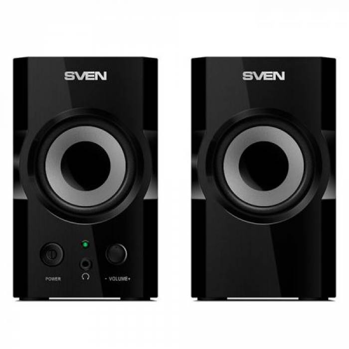 Boxe 2.0 SVEN SPS-606, 6W, Black