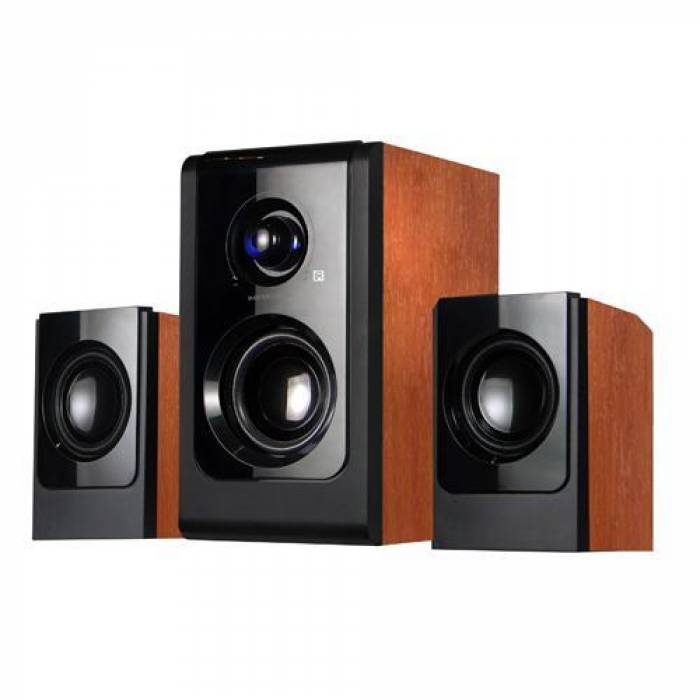 Boxe 2.1 Serioux SoundBoost HT2100C Wood