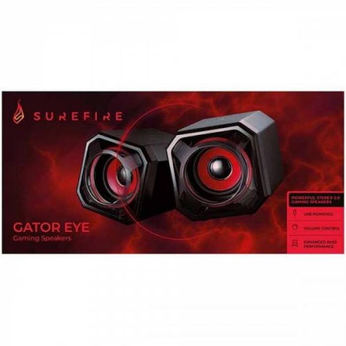 Boxe SureFire by Verbatim  Gator Eye, 5W, Black-Red