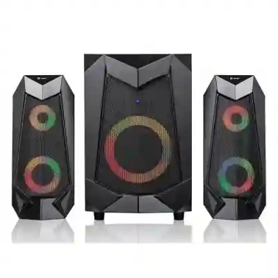 Boxe Tracer 2.1 Hi-Cube RGB Flow BLUETOOTH, Black