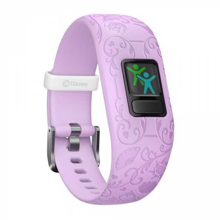 Bratara fitness Garmin Vivofit Jr. 2 Princess, Purple Bratara fitness Garmin Vivofit Jr. 2 Princess, Purple