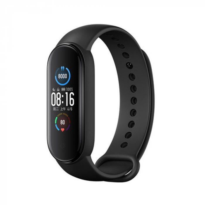 Bratara fitness Xiaomi Mi Smart Band 5, Black