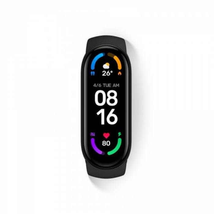 Bratara fitness Xiaomi Mi Smart Band 6, Black