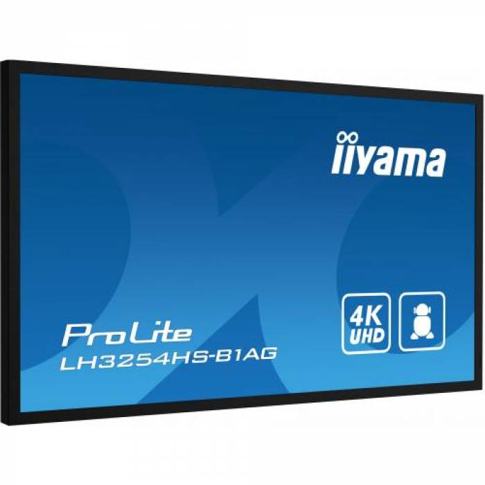 Business TV Iiyama Seria ProLite LH3254HS-B1AG, 31.5inch, 1920x1080pixeli, Black