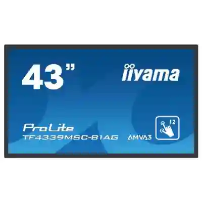 Business TV Iiyama Seria ProLite TF4339MSC-B1AG, 43inch, 1920x1080pixeli, Black