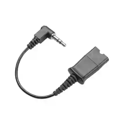 Cablu Adaptor Poly 40845-01, 3.5mm plug, Black