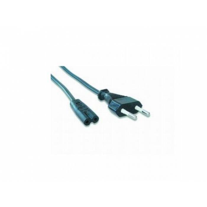 Cablu Alimentare Casetofon, cu o priza si 2 pini, 1.8m, PC-184-VDE