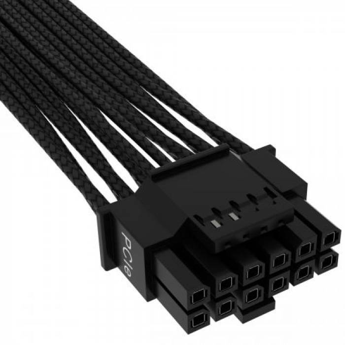 Cablu alimentare Corsair CP-8920331, 0.65m, Black