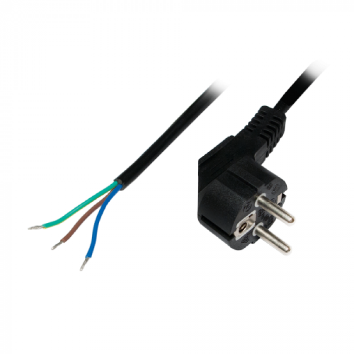 Cablu alimentare Logilink CP135, 1.5m, Black