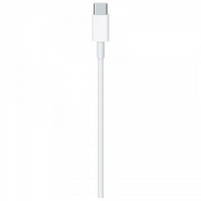 Cablu Alimentator Apple USB-C pentru Notebook, 2m, White