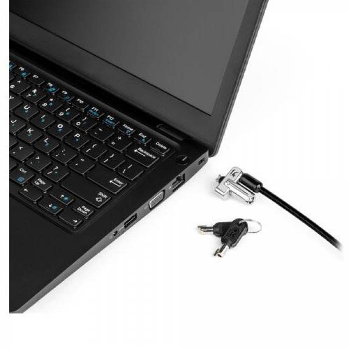 Cablu antifurt Kensington N17 Keyed Laptop Lock KD pentru Dell, 2m