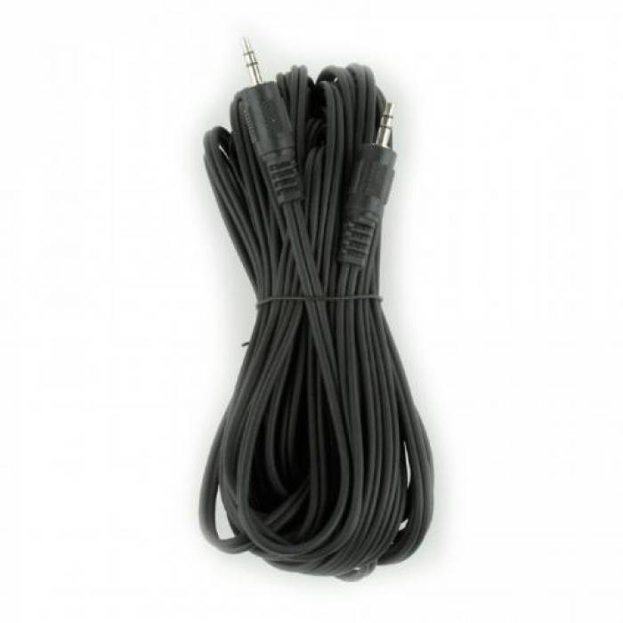 Cablu audio Gembird, 3.5mm male Jack - 3.5mm male Jack, 10m, Black