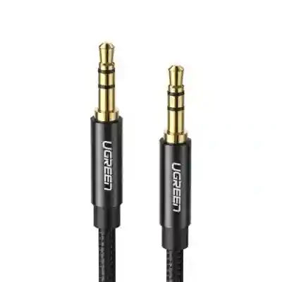 Cablu audio Ugreen AV112, 3.5mm jack - 3.5mm jack, 1m, Black