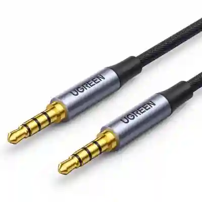 Cablu audio Ugreen AV183, 3.5mm jack male - 3.5mm jack male, 3m, Black