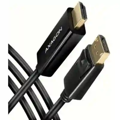 Cablu Axagon RVD-HI14C2, Displayport - HDMI, 1.8m, Black