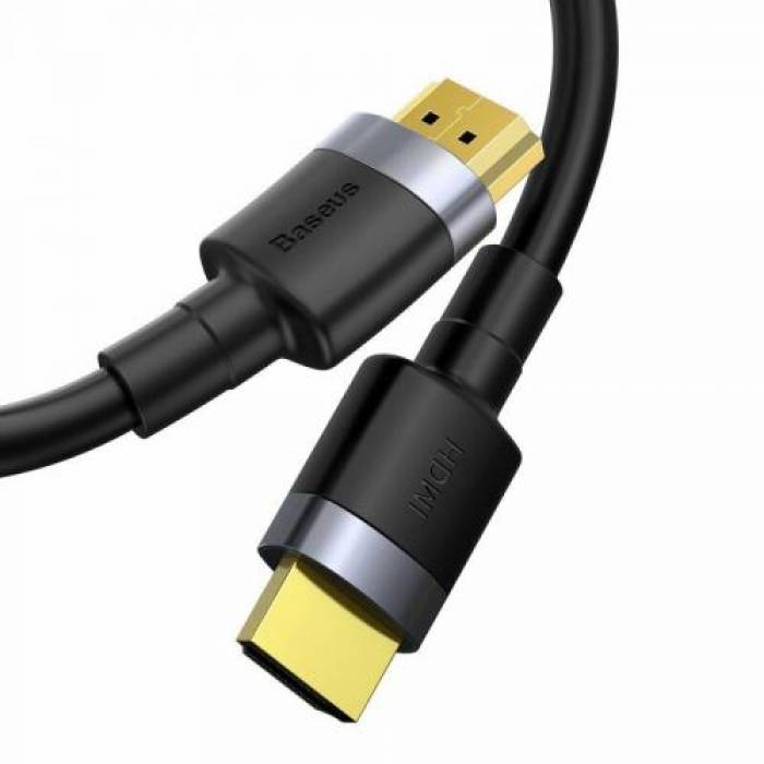 Cablu Baseus Cafule, HDMI male - Hdmi male, 2m, Black