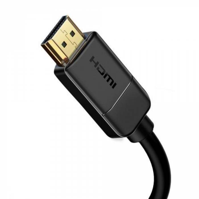 Cablu Baseus CAKGQ-C01, HDMI - HDMI, 3m, Black