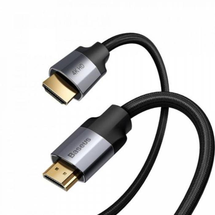 Cablu Baseus CAKSX-B0G, HDMI - HDMI, 1m