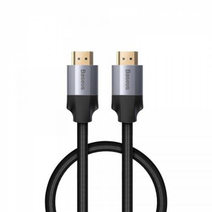 Cablu Baseus Enjoyment, HDMI male - Hdmi male, 2m, Grey